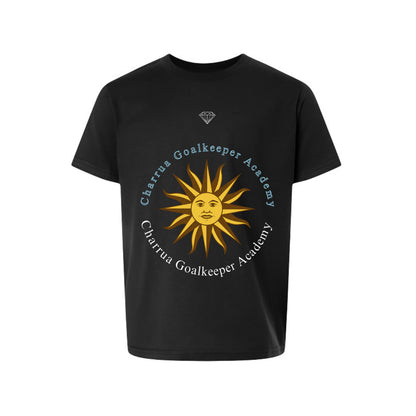 Charrua GK Academy Cotton Tee (Adult) - Black